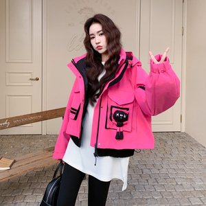 新品现货！真两件工装派克冲锋衣90绒羽绒服B001-M191P335控468图片