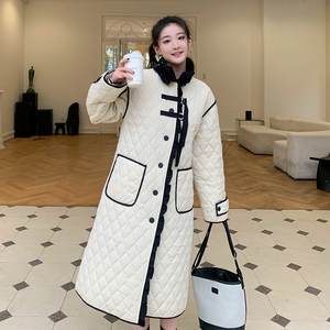 图大货！冬季轻便设计感小众韩系菱格加厚服2290-P180控268图片