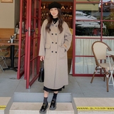 现货！双面正70羊绒大衣6811-P275控398，女装毛呢外套，依依服饰
