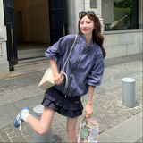 【现货】韩系百搭格子外套+半身裙两件套B001-8302-P175控258，女装套装/套裙，依依服饰