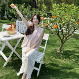 【现货】新中式重工刺绣马甲背心连衣裙套装8056-P175控258，女装套装/套裙，依依服饰