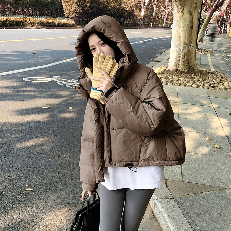 【大货】冬季百搭时尚连帽加厚羽绒服 M131-P215控328图片