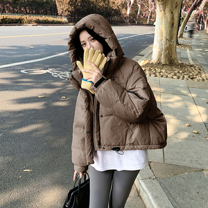 【大货】冬季百搭时尚连帽加厚羽绒服 M131-P215控328图片