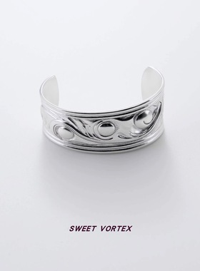 EnSageXDoublure菊花宽形手镯