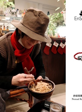 EnSage x Yesung同款 红色新年琉璃手链/丰饶手绳心脉/赤结戒指