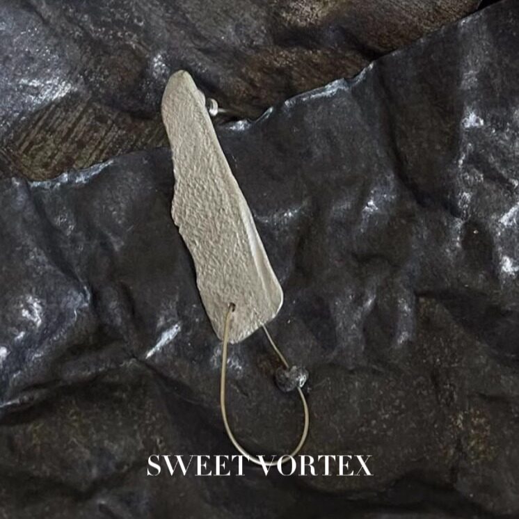 DetajxUmaWang复古银质耳坠