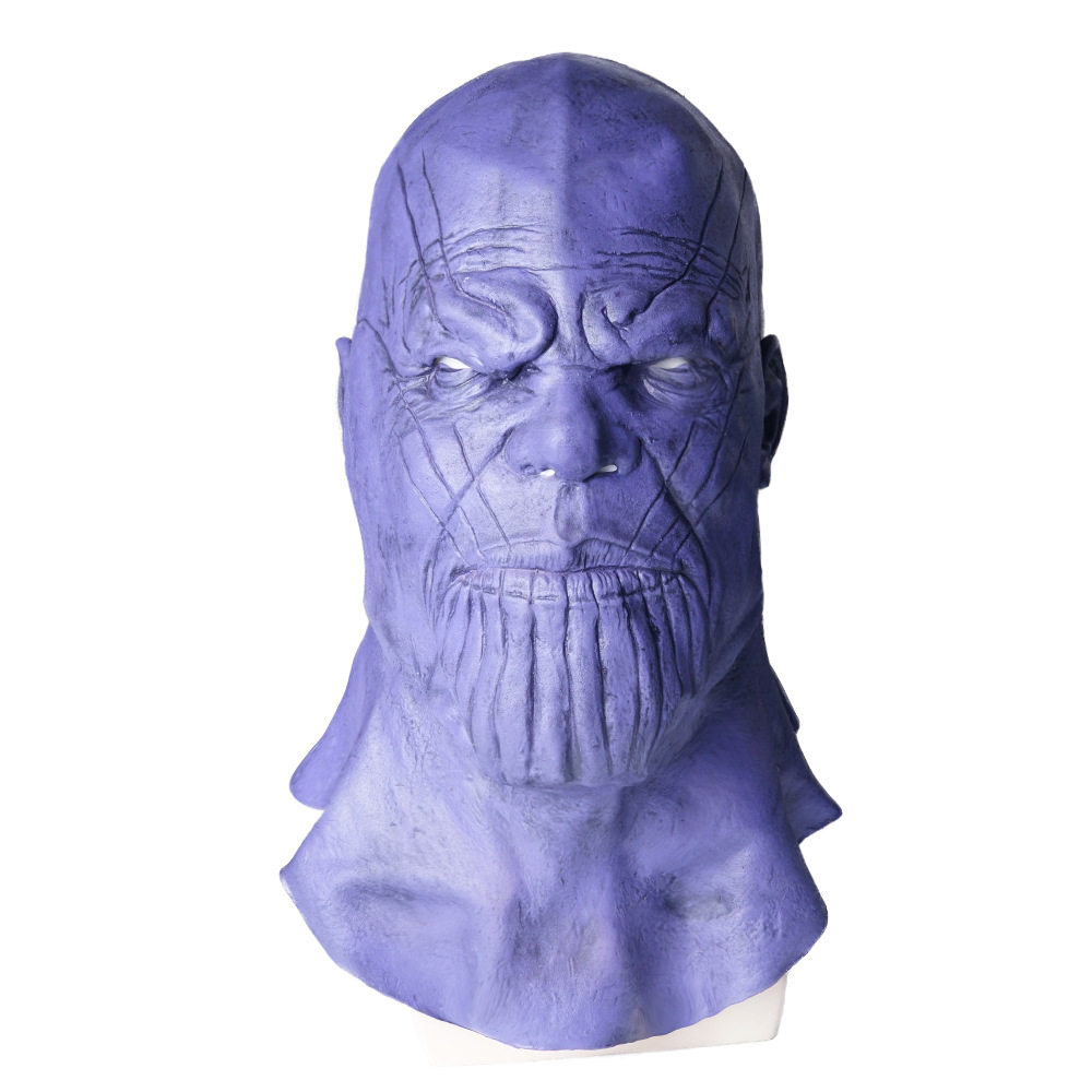 灭霸乳胶面具Cosplay万圣节舞会派对表演头套