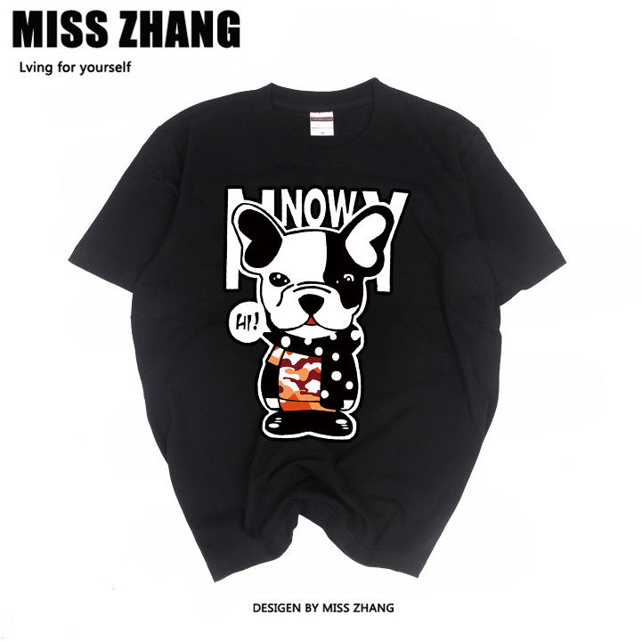 夏季男女装短袖T恤潮流宽松体恤圆领学生潮情侣装半袖韩版半截袖