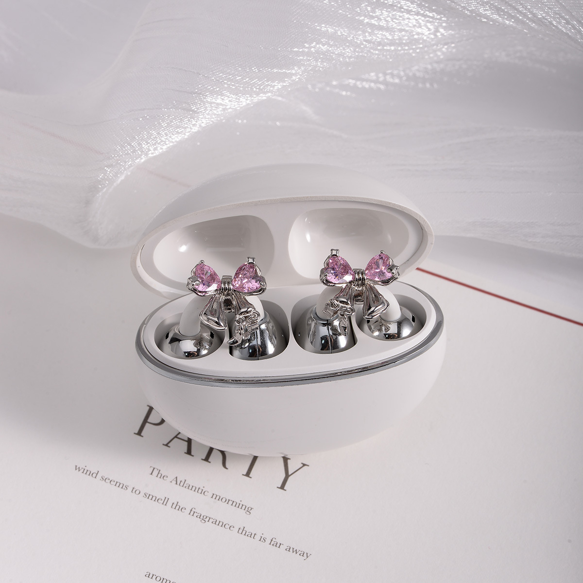 甜美蝴蝶freeclip耳机夹