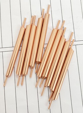 美国进口锂电池点焊针 18650点焊机氧化铝铜电极头6X80X2MM偏心针