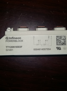 原装进口infineon英飞凌可控硅模块TT120N16SOF大量现货120A直流