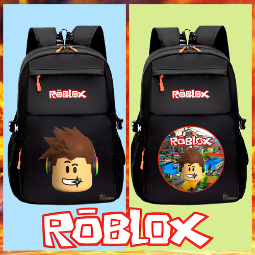 Roblox书包小学生26年级双肩背包