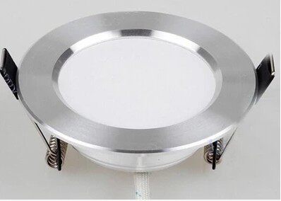 电梯轿厢led照明灯电梯配件通用型12V24伏220v船用天花灯筒灯3W5W