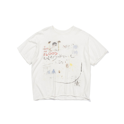 TZ killer Graffiti T-shirts 涂鸦手绘短宽短袖 柔软舒适T恤