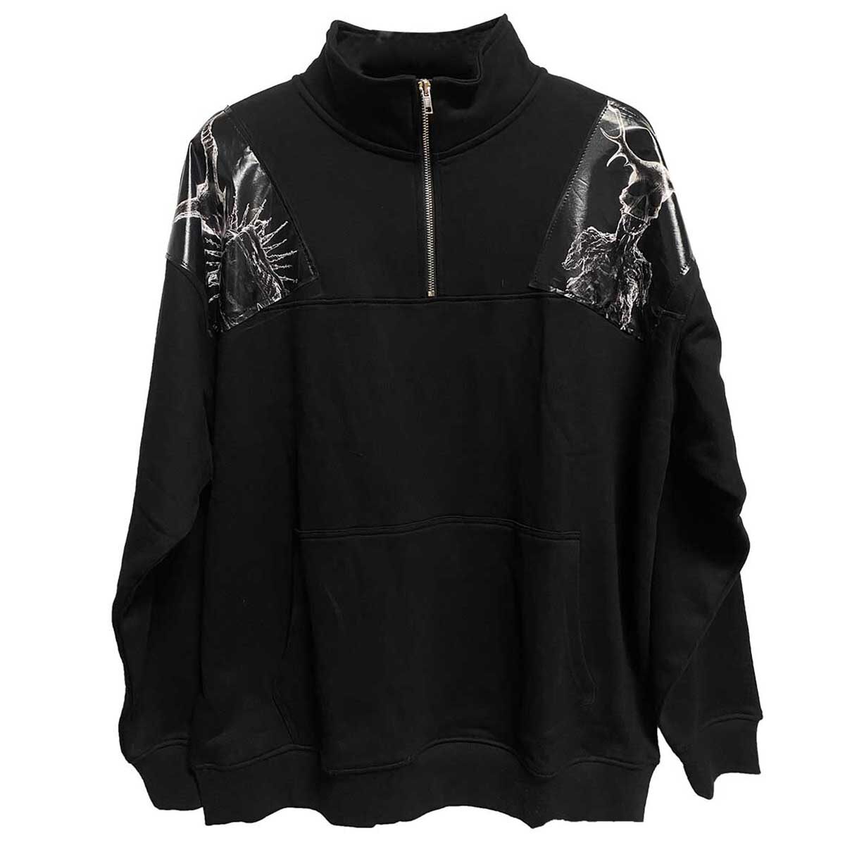 暗黑摇滚高领卫衣