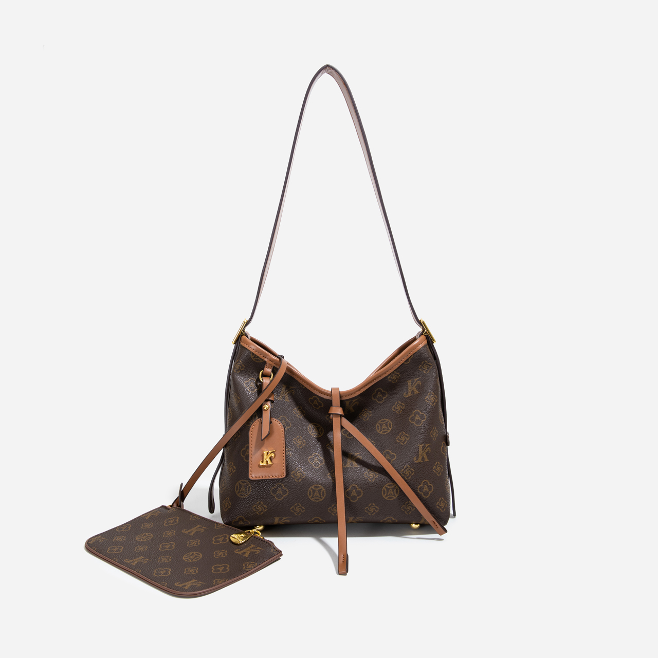 LAOYJA高级感小众老花通勤托特包