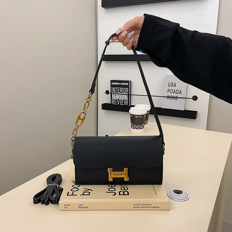 LAOYJA高级感链条腋下小方包