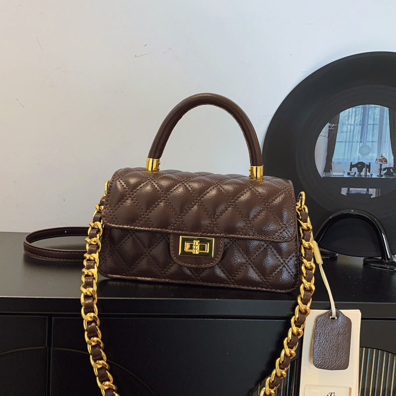 小香风包包女2025新款超火小众菱格链条腋下小方包百搭单肩斜挎包,箱包皮具/热销女包/男包,通用款女包,淘宝优惠券,粉丝福利购,淘宝优惠卷