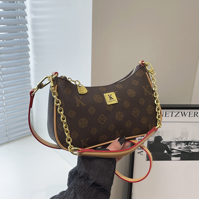 LAOYJA高级感小众超火老花腋下包