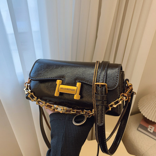 LAOYJA高级感小众复古链条小方包