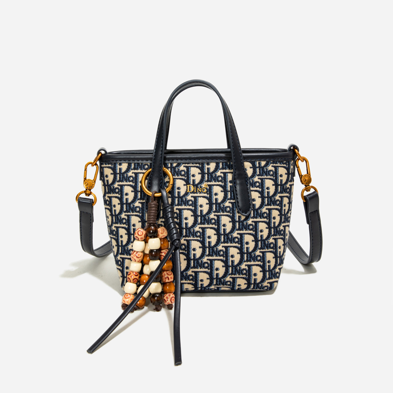 高级感包包女式2025新款小众超火刺绣老花菜篮子包百搭单肩斜挎包,箱包皮具/热销女包/男包,通用款女包,淘宝优惠券,粉丝福利购,淘宝优惠卷