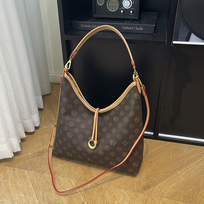 LAOYJA秋冬季潮流印花单肩托特包