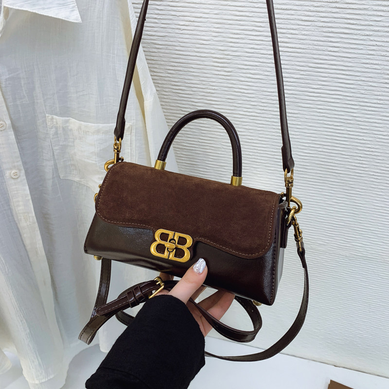 超火小包包女式2025新款小众设计磨砂手提小方包百搭单肩斜挎小包,箱包皮具/热销女包/男包,通用款女包,淘宝优惠券,粉丝福利购,淘宝优惠卷