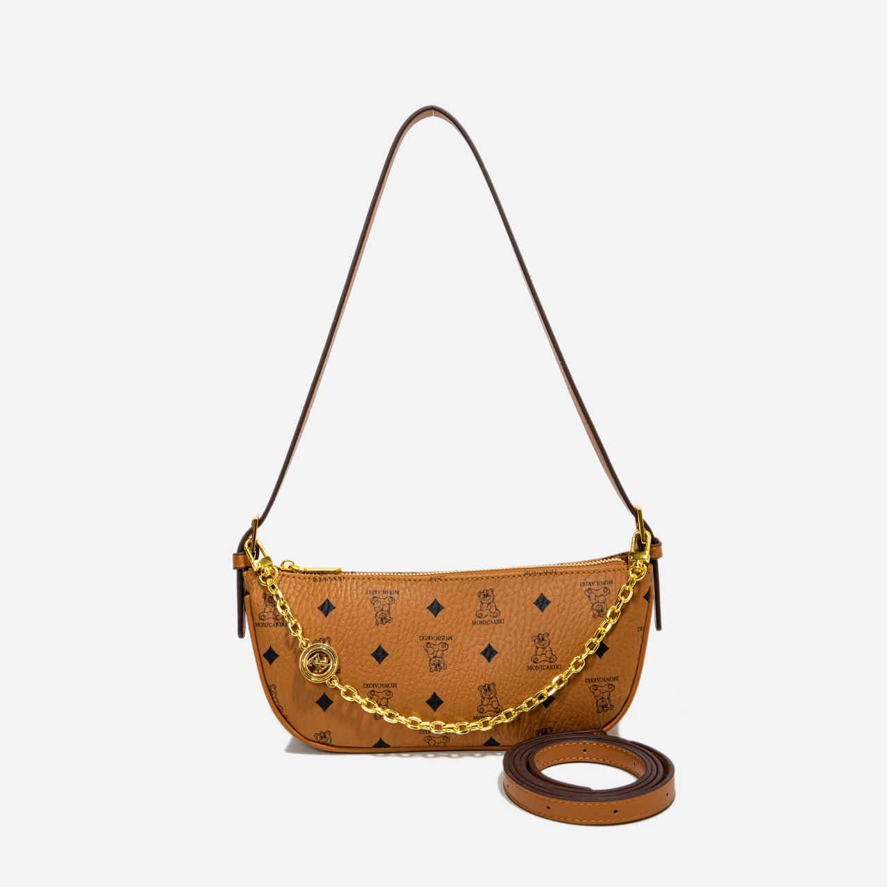 LAOYJA高级感可爱小熊腋下牛角包