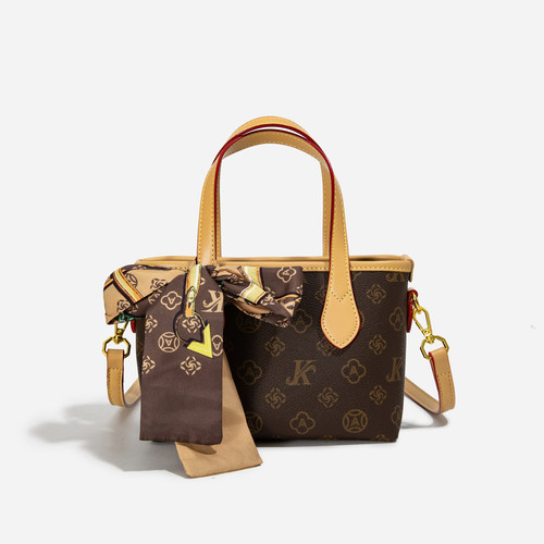 LAOYJA轻奢小众洋气老花菜篮子包