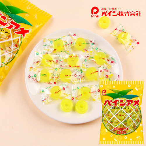 日本进口佩茵菠萝味酸甜水果糖