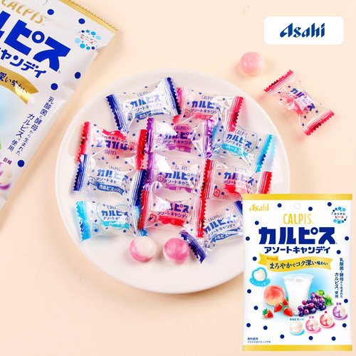 日本朝日可尔必思乳酸菌水果糖