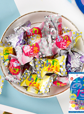 日本进口pine佩茵水果糖波子汽水气泡多种口味硬糖果结婚喜糖零食