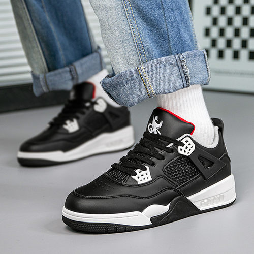 复古运动鞋男百搭气垫板鞋男