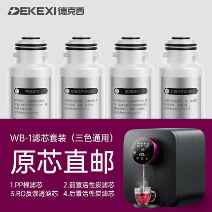 德国德克西DEKEXI WB-1滤芯一年5支套装/RO膜一支用2年