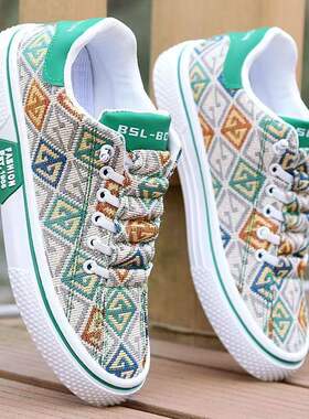 OneMix玩觅品牌男鞋新款老北京布鞋爆款网红百搭帅气男生软底舒适