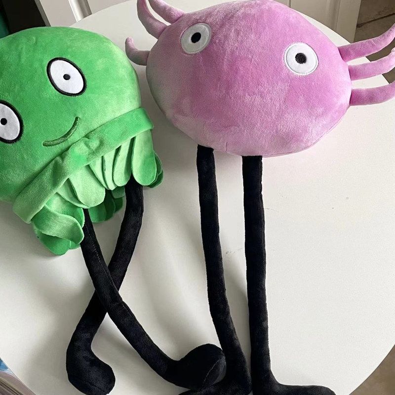 跨境卡通KinitoPet plush电子宠物 长腿蝾螈游戏周边毛绒公仔玩偶图片