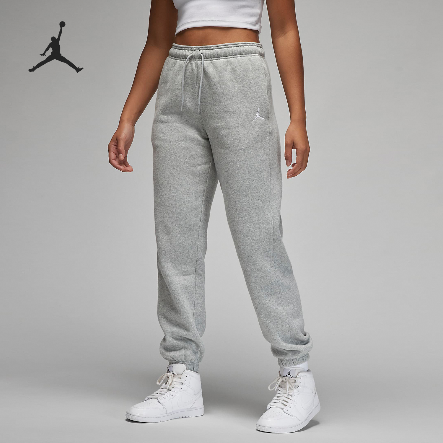 Nike/耐克正品Jordan新款女士休闲运动加绒长裤FN4495-063