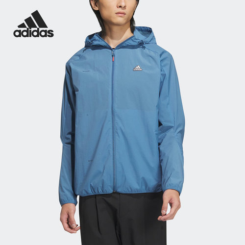 Adidas/阿迪达斯正品TH LW WV JACKET男子连帽夹克外套IA8149