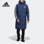 阿迪达斯正品 COAT男女款 Adidas DOWN 运动长款 羽绒服HN2101