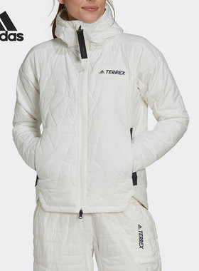 Adidas/阿迪达斯正品休闲女子时尚潮流运动保暖棉服 GQ3676