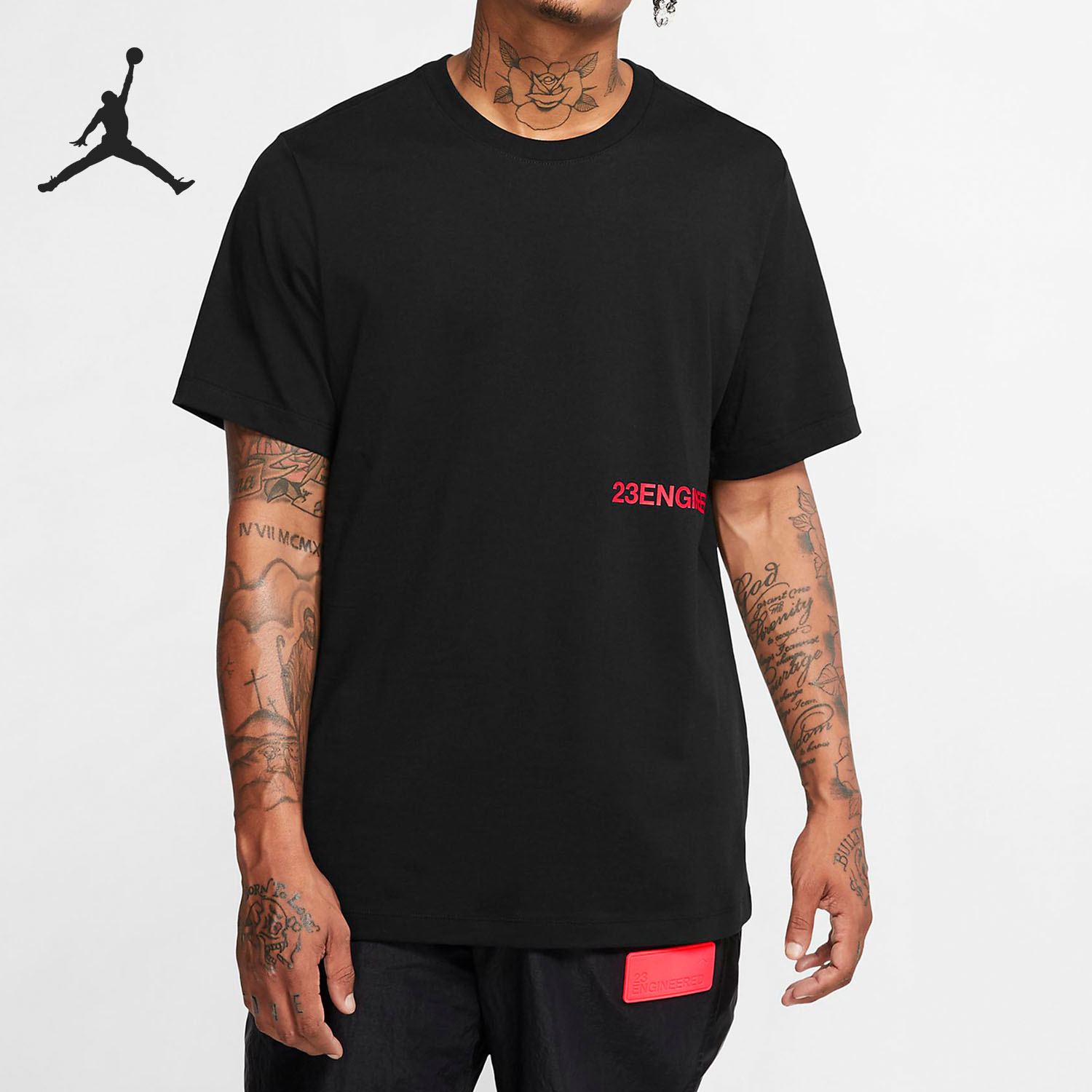 Nike/耐克正品23 ENGINEERED男子新款运动透气短袖圆领上衣CV7974