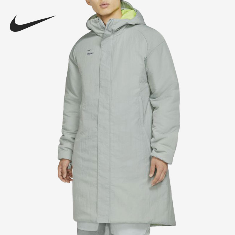 耐克男子足球中长款运动棉服