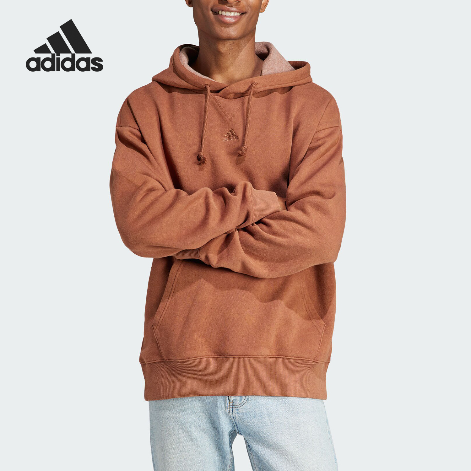 阿迪达斯正品男士卫衣