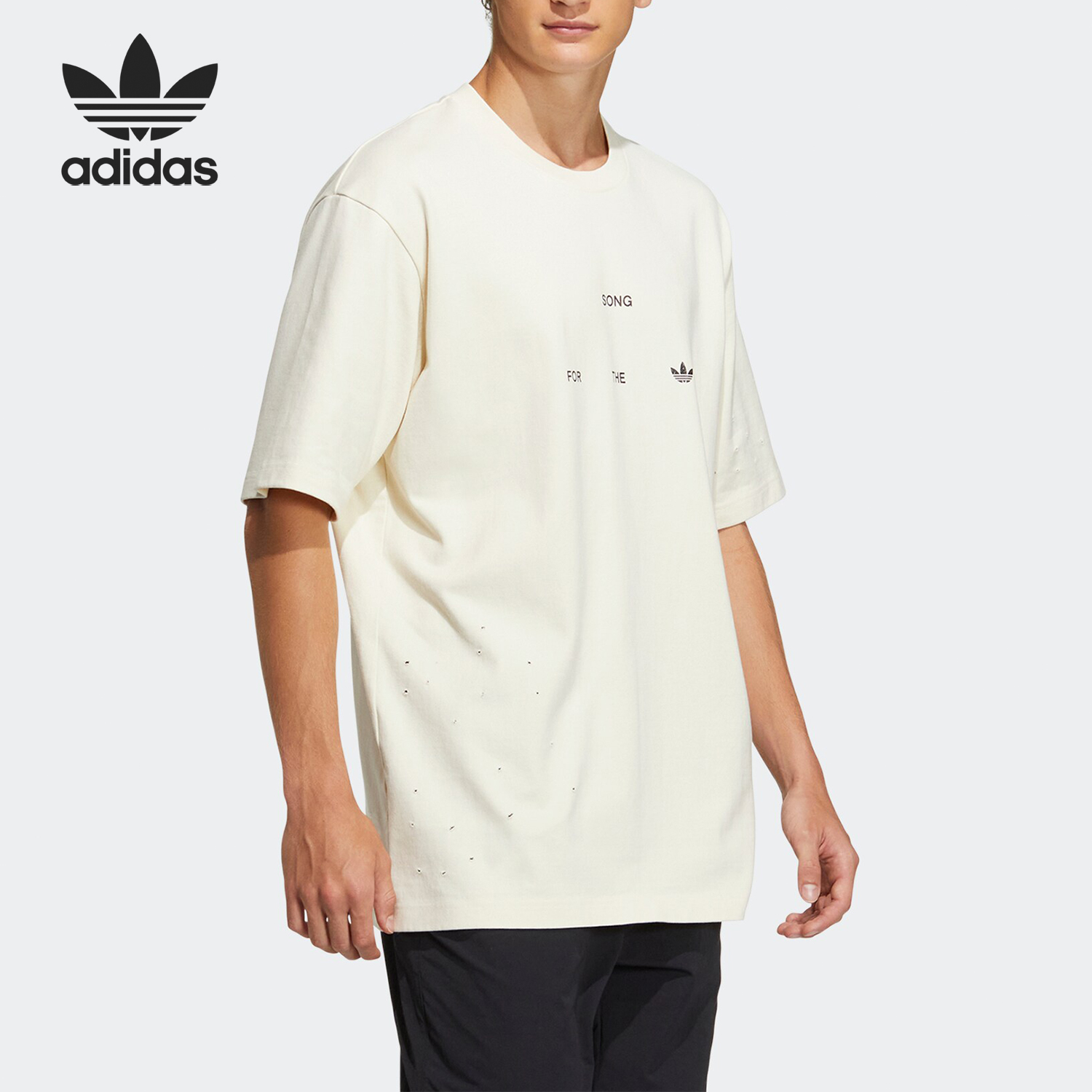 Adidas/阿迪达斯情侣款短袖T恤