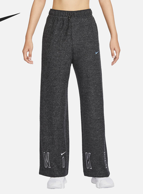 Nike/耐克正品新款女士刺绣透气休闲运动针织长裤FV4016-032