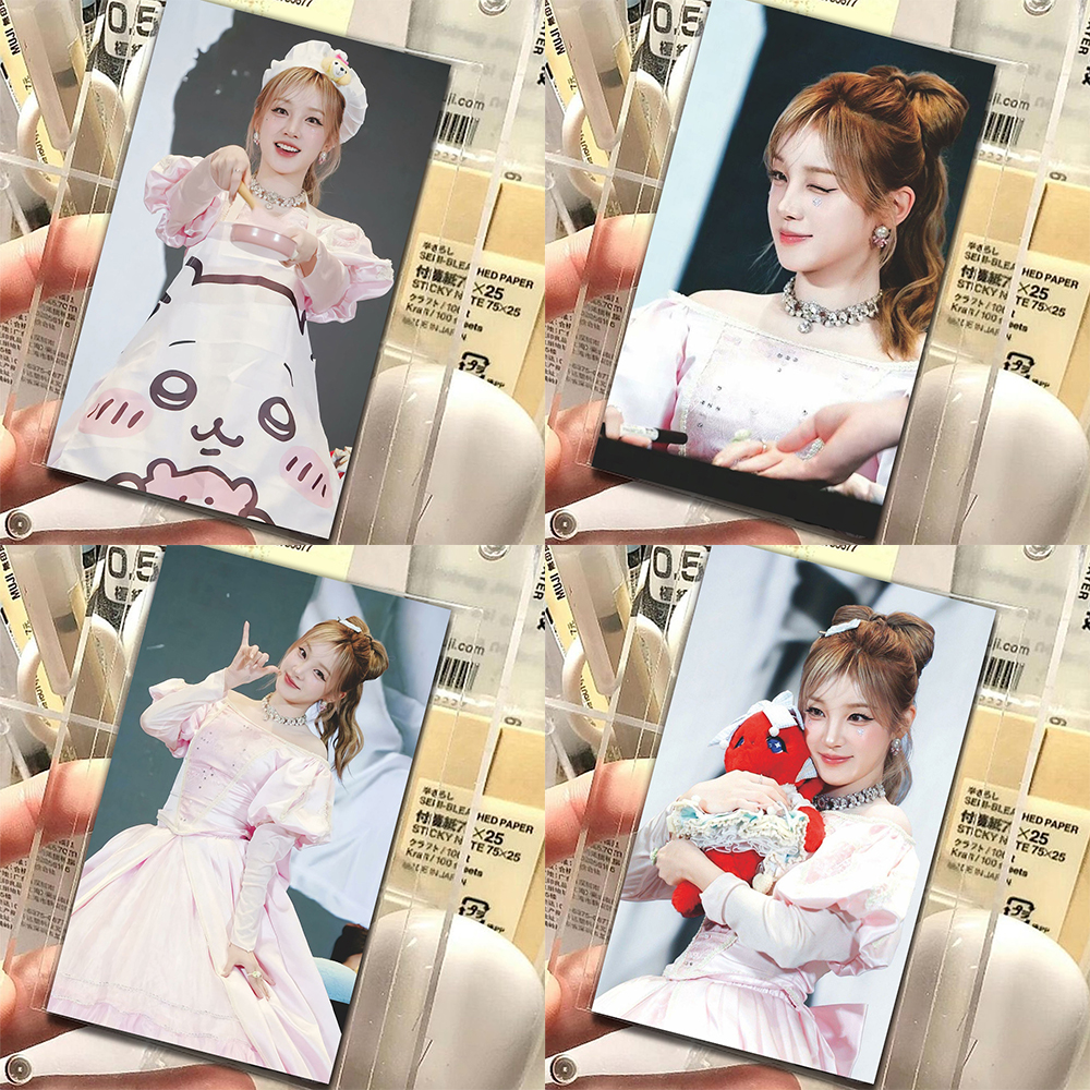 宋雨琦solo专辑签售会小卡高清饭制idle甜美公主裙天使LOMO卡收藏