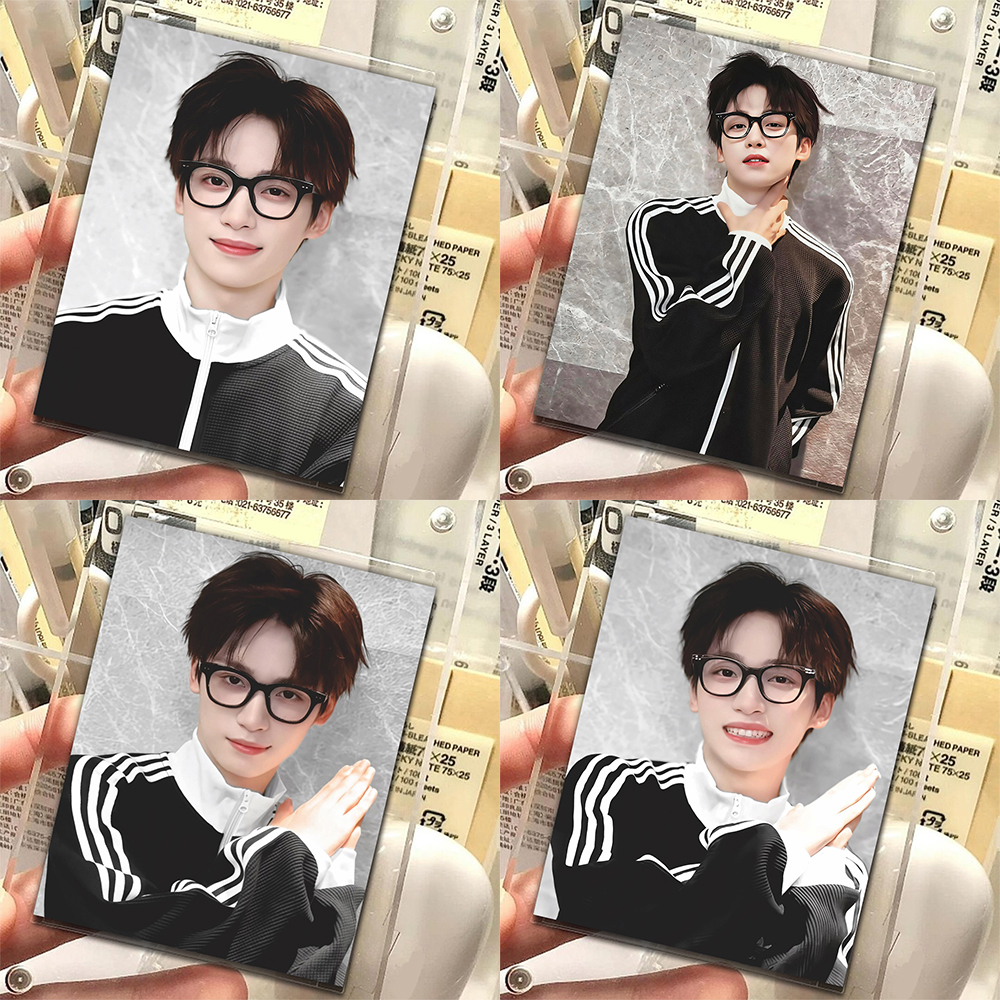 梓渝证件照小卡ins高颜值少年感逆爱极速小鱼应援物料LOMO小卡