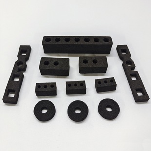 定制LED灯孔遮光泡棉镜头挡光密封垫圈EVA异型海绵垫片