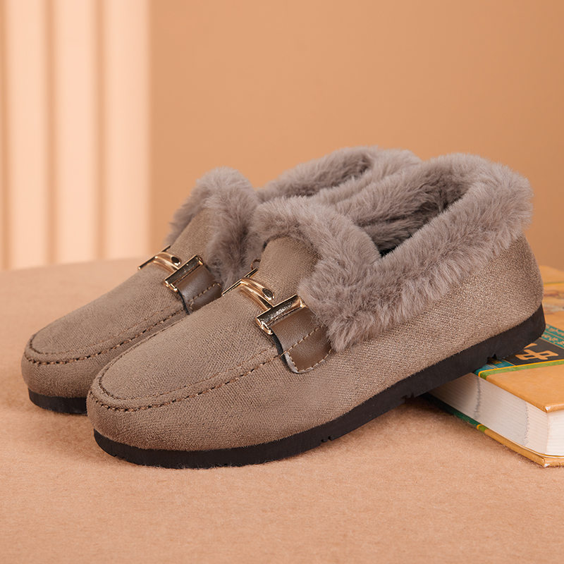 加绒加厚老北京布鞋保暖棉鞋