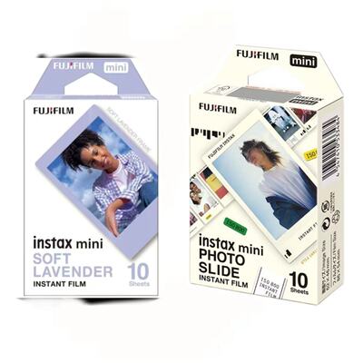 富士拍立得mini流光爱心相纸7/se/11/12/90/99/40/41相机通用相纸